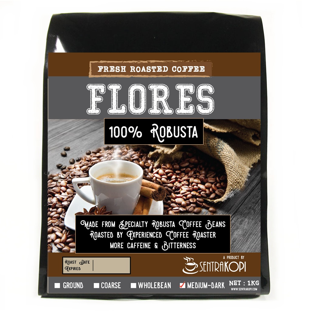 ROBUSTA FLORES-1KG